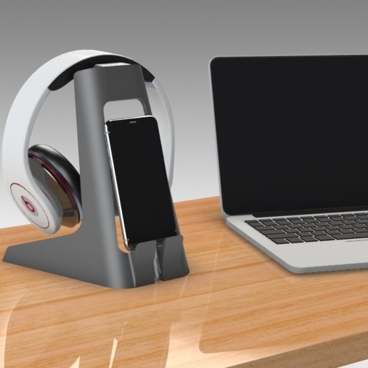 Download 3D printer model Pro Gaming Headphone Stand ・ Cults